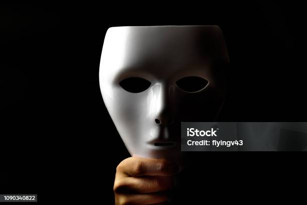 Twofaced Stock Photo - Download Image Now - Dishonesty, Mask - Disguise, Con Man