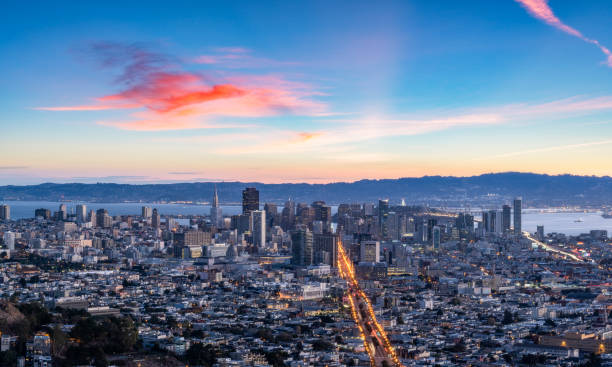 istock San Francisco Downtown aerial during sunset 1090344672