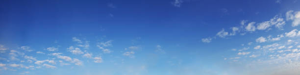 istock Panorama sky with cloud on a sunny day. 1090348820