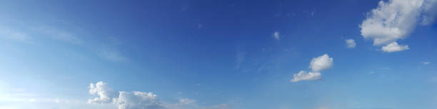 istock Panorama sky with cloud on a sunny day. 1090349038