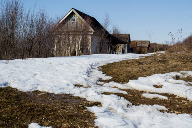 istock old abandoned wooden house in spring 1090351880