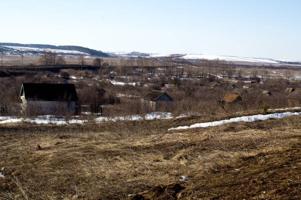 istock spring in an abandoned village 1090352936