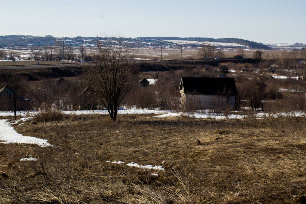 istock spring in an abandoned village 1090352974