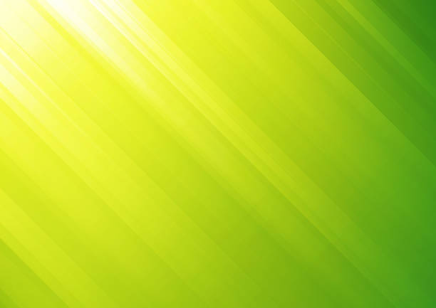ilustraciones, imágenes clip art, dibujos animados e iconos de stock de fondo de vector abstracto verde con rayas - smooth part of colors yellow