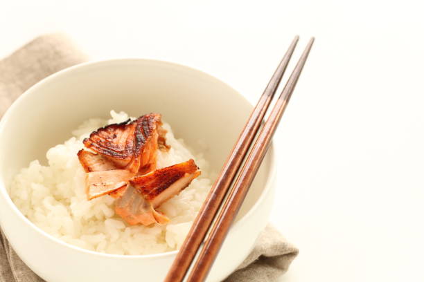 istock Japanese grilled salmon 1090361500