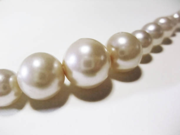 istock Necklace of a pearl 1090367538
