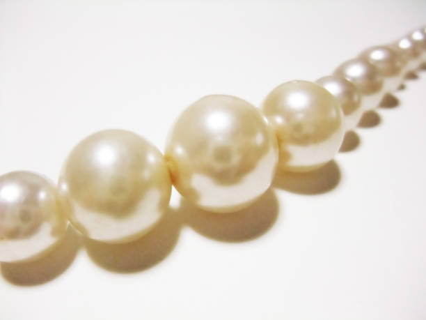 istock Necklace of a pearl 1090367892
