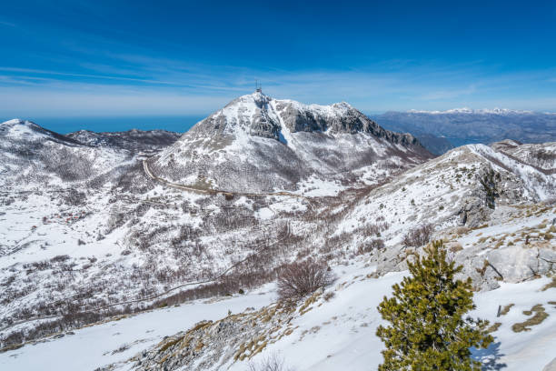 istock Shtirovnik peak with communication towers 1090385738