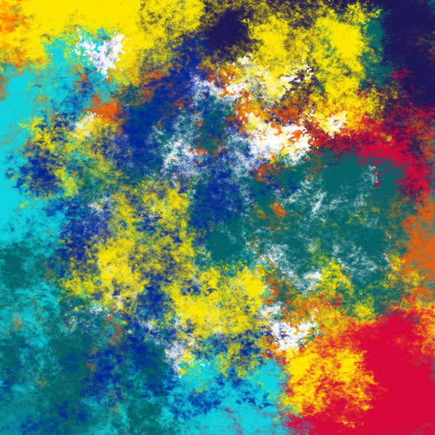 istock colorful grunge style art ink brush painted background 1090387412