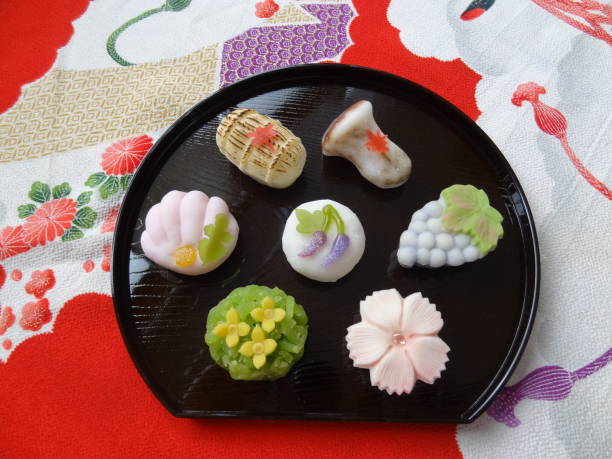 istock Autumn wagashi collection 1090392218
