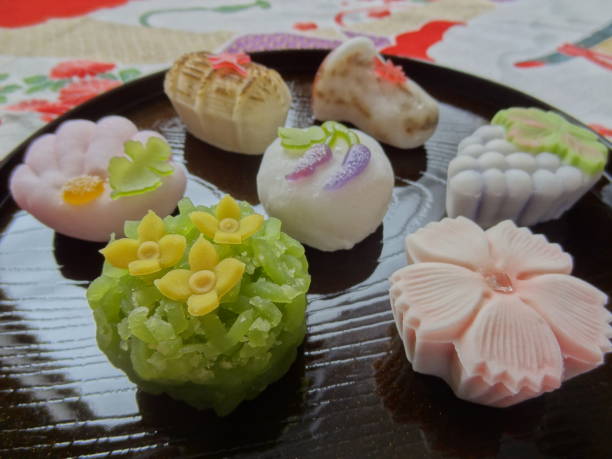 istock Autumn wagashi collection 1090392222