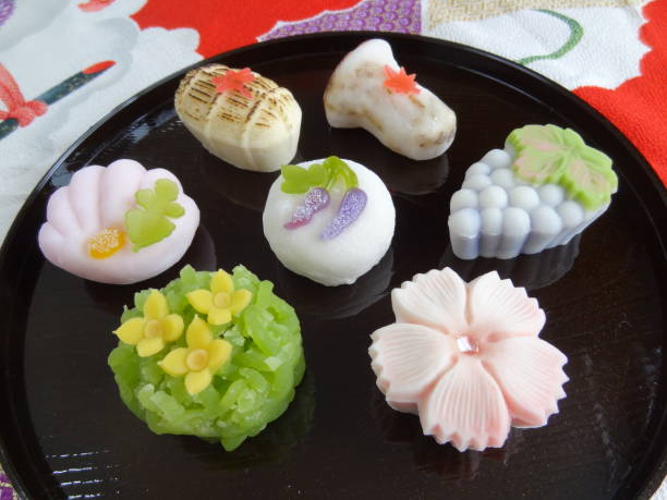 istock Autumn wagashi collection 1090393522