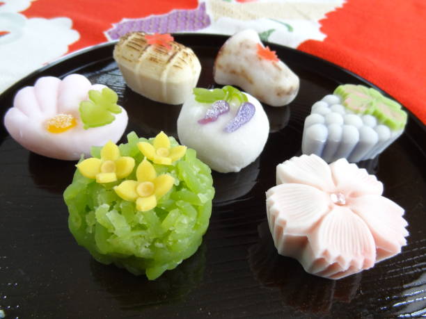istock Autumn wagashi collection 1090393572