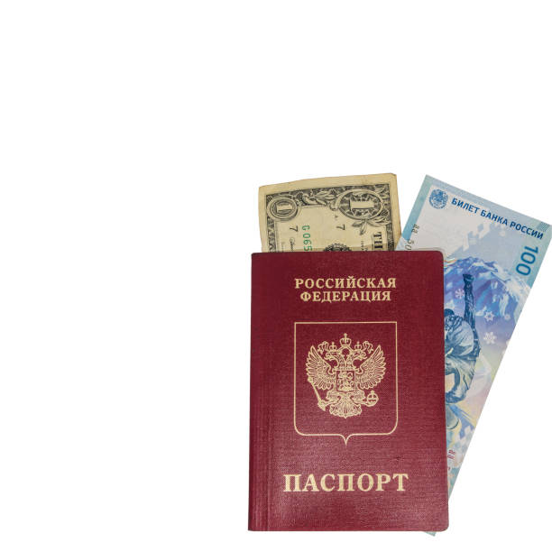 istock Red passport with money 1090404860