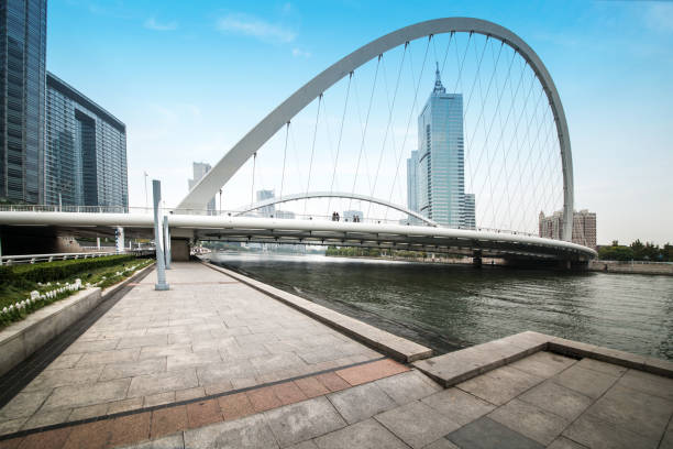 istock Beautiful City Nightscape, Tianjin, China 1090406364
