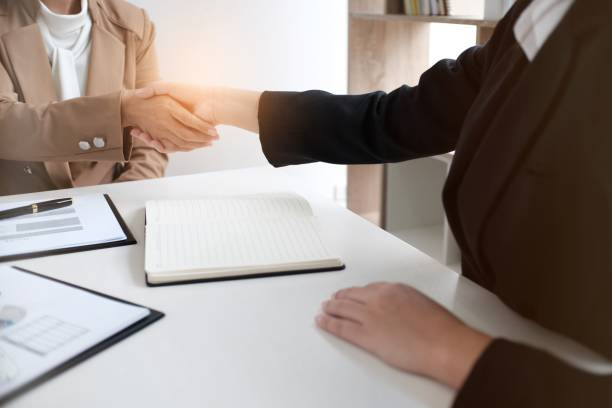 istock Image business mans handshake. Business partnership meeting successful concept. 1090410562