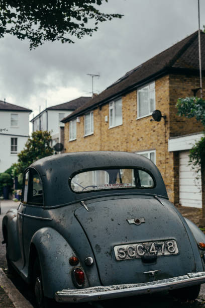 morris 미성년자 1000 - car rusty elegance sports car 뉴스 사진 이미지