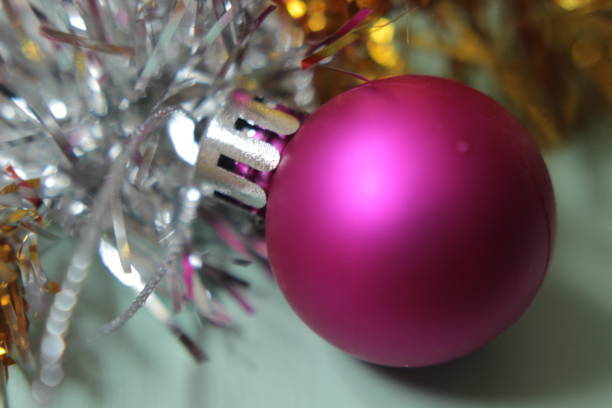 istock Christmas Pink ornament 1090438390