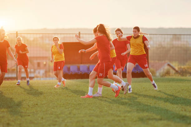 istock Female Soccer Club 1090448172