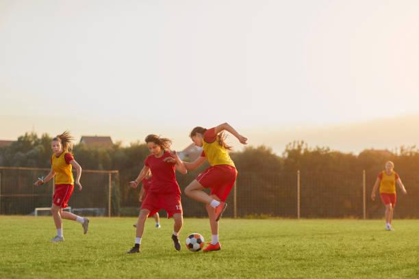 istock Female Soccer Club 1090448412