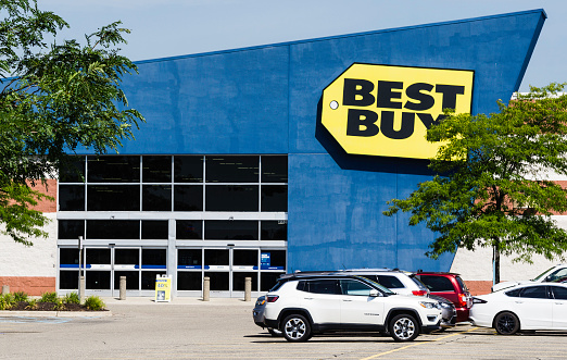 A Best Buy location in Shelby Township, Michigan.