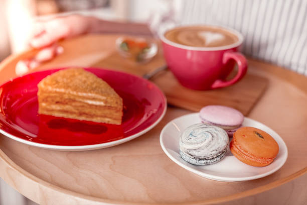 istock Top view of a tasty sweet breakfast 1090457312