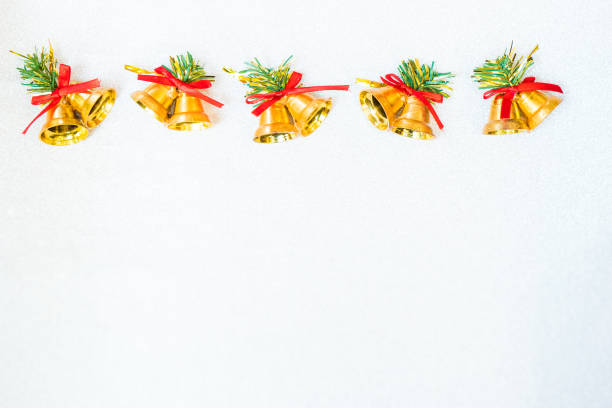 istock Double bells for Christmas decorations in Christmas 1090457634