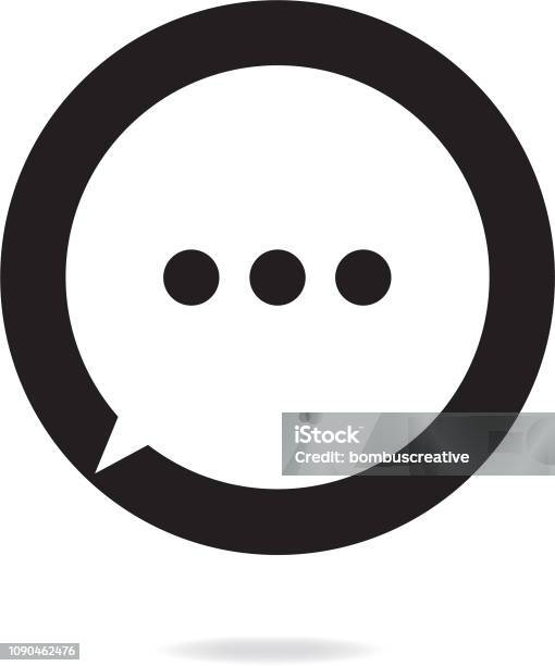 Speech Bubbles Icons Stock Illustration - Download Image Now - Logo, Circle, Bubble