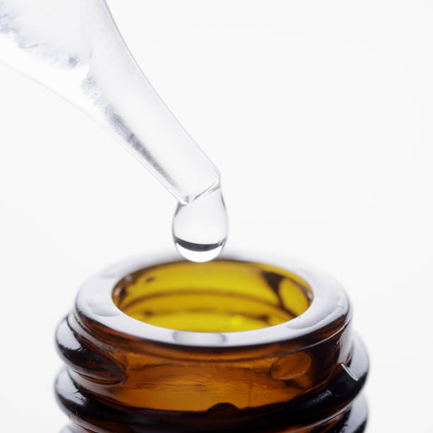 istock Brown herbal extraction bottle with a dropper 1090472254