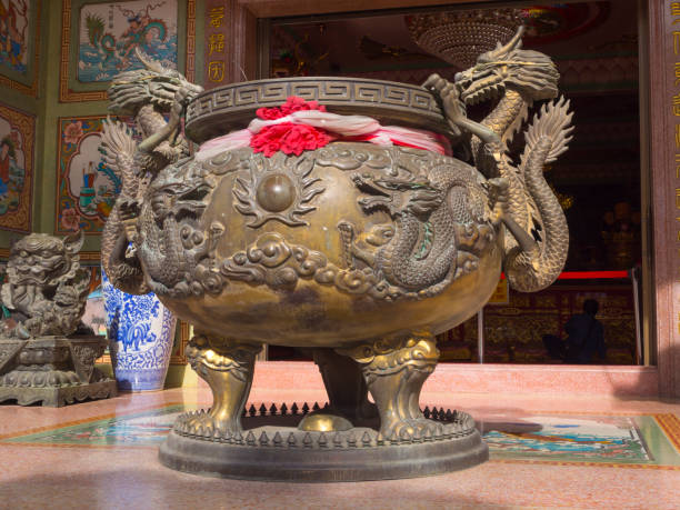 istock Chinese Temple, Buddhist shrine in Chon Buri 1090474246