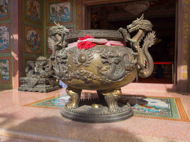 istock Chinese Temple, Buddhist shrine in Chon Buri 1090474374