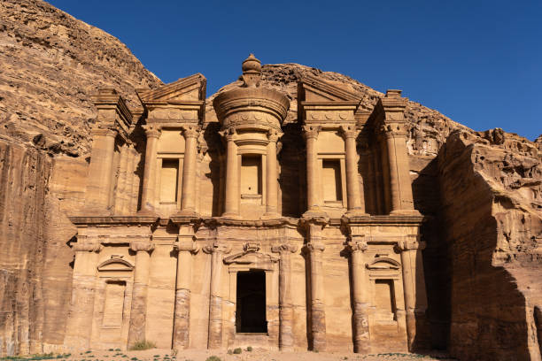 istock The monastery or Ad Deir in Petra ancient city, Jordan 1090474380