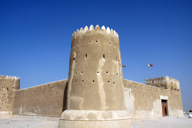 istock Old fortress with high walls 1090475308