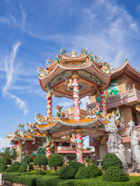 istock Chinese Temple, Buddhist shrine in Chon Buri 1090475384