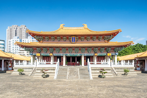 Chinese architecture in temple structure