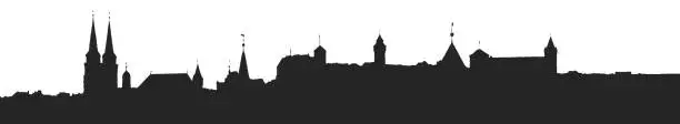 Photo of Silhouette of Nuremberg