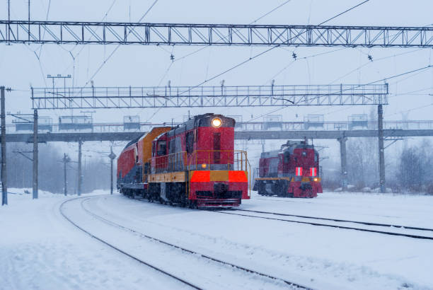 istock shunting diesel locomotives during snowfall 1090496956