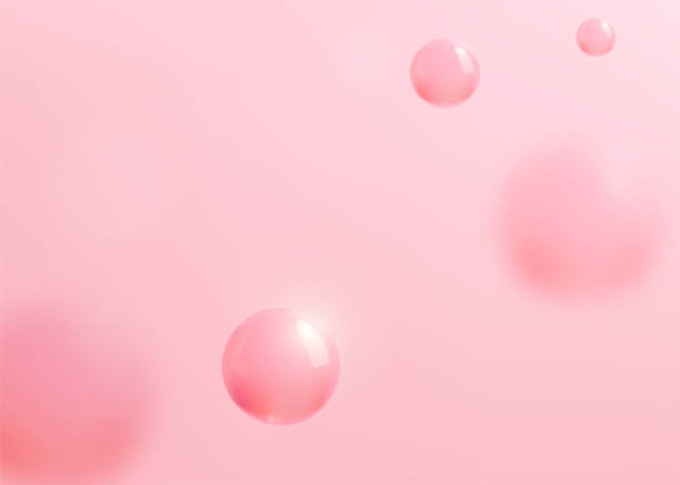istock Abstract pink background with liquid fluid for beauty, cosmetic grafic design templates. Vector illustration 1090508170