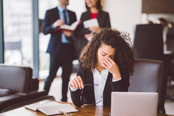 istock Businesswoman having problems in the office 1090517386