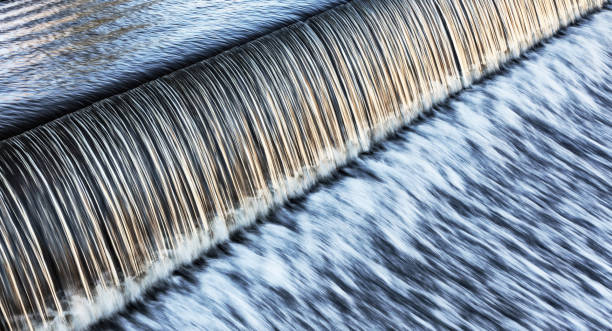 istock Lake Placid New York Desaturated Dark Evening Waterfall 1090517990