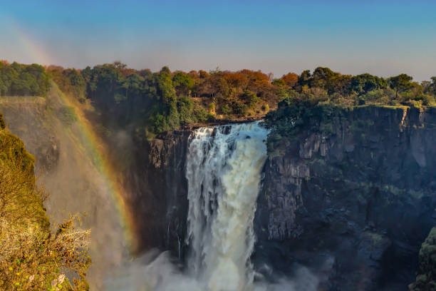 istock The incredible Victoria Falls forming a rainbow, 