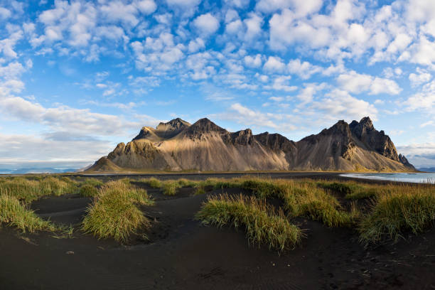 istock Stokksnes cape, Vestrahorn (Batman Mountain), Iceland 1090528286