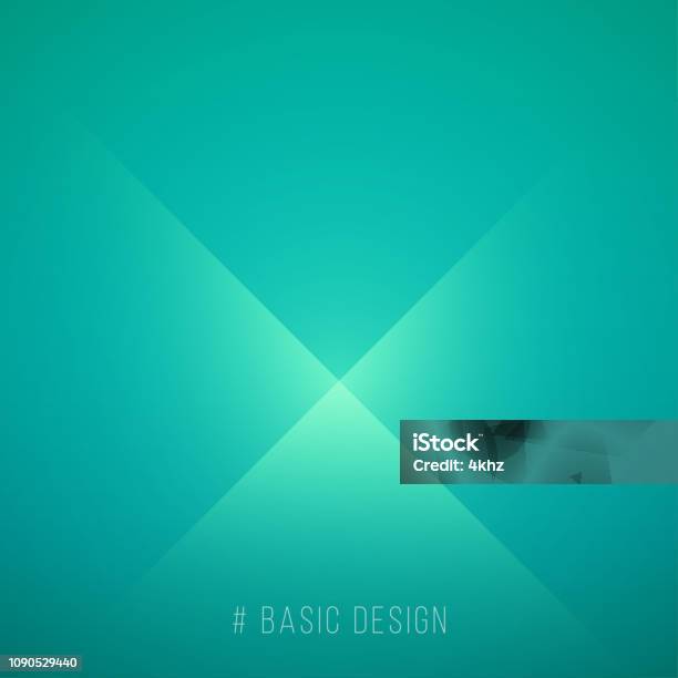 Simple Turquoise Background Simple Turquoise Abstract Background Stock Illustration - Download ...