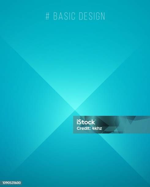 Simple Turquoise Background Simple Turquoise Abstract Background Stock Illustration - Download ...