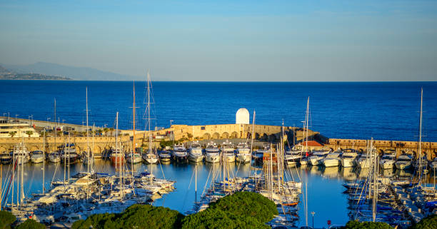 istock Marina Luxury Yachts Port Vauban Antibes 1090539404