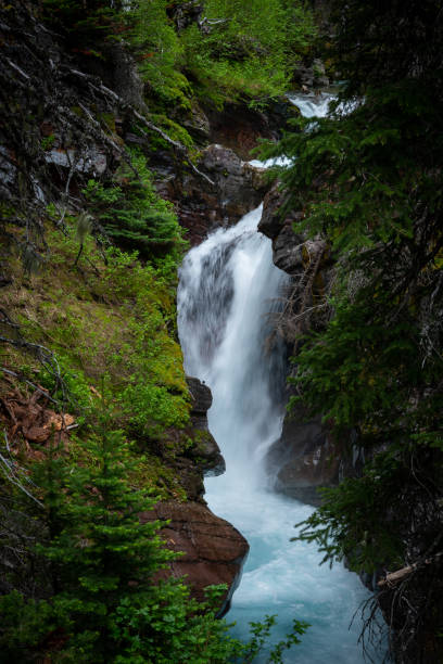 istock Hidden Falls Carves Through Rock 1090547180