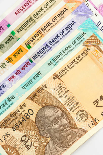 istock New indian 10, 50, 100, 200, 500 and 2000 rupees banknotes. 1090547280