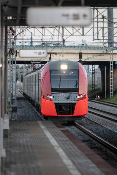 istock Russian Subway Train Arriving at Station 1090549934