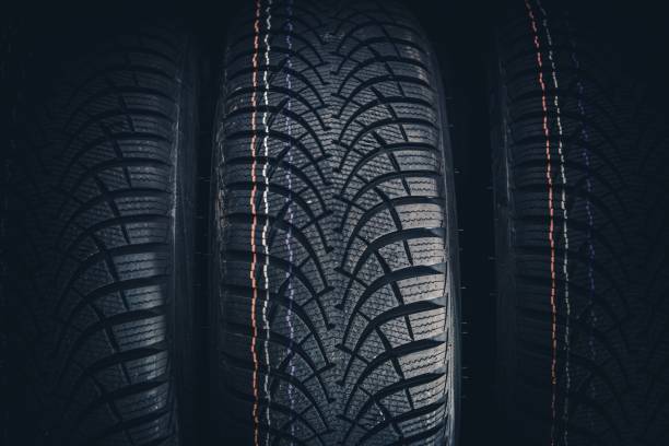 istock Brand New Modern Tires 1090550528