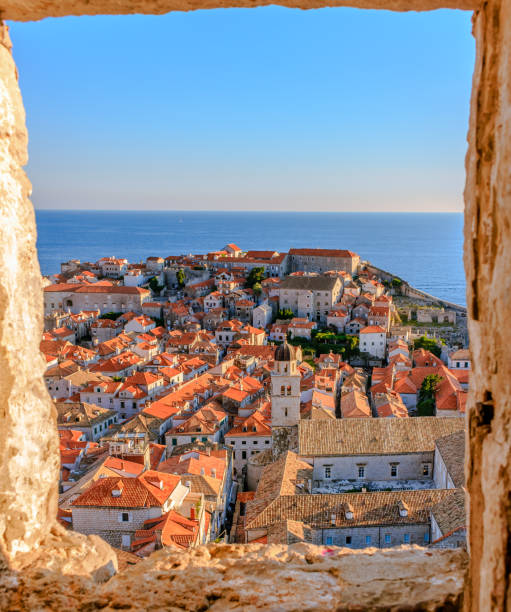 View of Dubrovnik, Croatia Dubrovnik dubrovnik stock pictures, royalty-free photos & images